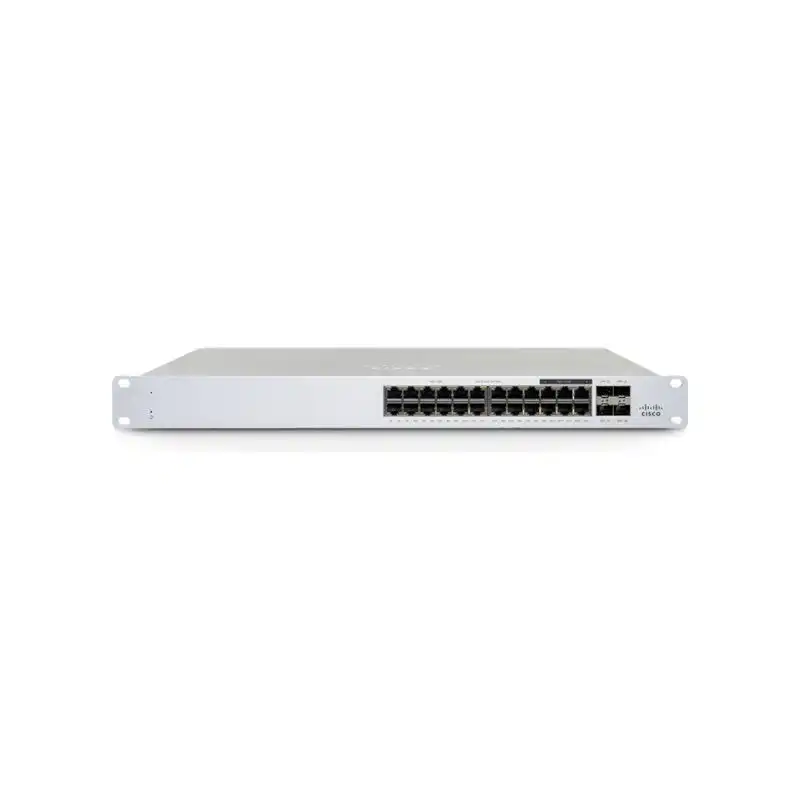 Cisco Meraki MS130-24P - Commutateur - Géré - 24 x 10 - 100 - 1000Base-T + 4 x Gigabit SFP - Montable ... (MS130-24P-HW)_1